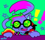 Rating: s
ID: 3975363
Date: 2023-04-06 10:19:10 -0400
Status: active
Score: 7
2022 alternative_fashion anthro arm_warmers armwear atomic_cat black_hair clothing colorful_theme domestic_cat exclamation_point eyewear felid feline felis female fur goggles green_eyewear green_goggles green_hair hair hair_extensions highlights_(coloring) j4m jam_(character) lgbt_pride low_res magenta_hair mammal pink_hair pride_colors purple_body purple_fur red_hair scene_(fashion) sparklefur star tail trans_(lore) trans_woman_(lore) transgender_pride_colors xd post #3975363