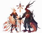Rating: s
ID: 4163519
Date: 2023-07-11 02:59:13 -0400
Status: active
Score: 62
absurd_res anthro avian barefoot black_body blue_eyes clive_rosfield clothing demon duo elemental_creature european_mythology feet fermiumice final_fantasy final_fantasy_xvi fire fire_creature greek_mythology hair hi_res horn ifrit_(final_fantasy) ifrit_(final_fantasy_xvi) joshua_rosfield male markings melee_weapon mineral_fauna mythological_avian mythological_bird mythological_creature mythological_firebird mythology phoenix phoenix_(final_fantasy) phoenix_(final_fantasy_xvi) pseudo_hair pseudo_mane scalie simple_background square_enix standing sword weapon white_background post #4163519