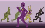 Rating: s
ID: 3706132
Date: 2022-11-21 21:16:18 -0500
Status: active
Score: 56
16:10 2022 ambiguous_gender animatronic anthro burntrap_(fnaf) clothed clothing dancing digital_media_(artwork) five_nights_at_freddy's five_nights_at_freddy's:_help_wanted five_nights_at_freddy's_3 gglloooopp glitchtrap green_body group half-closed_eyes hollow_eyes humanoid lagomorph leporid machine male mammal narrowed_eyes once_in_a_lifetime pose purple_body purple_guy_(fnaf) rabbit robot scottgames scraptrap_(fnaf) simple_background smile springtrap_(fnaf) talking_heads widescreen yellow_body post #3706132