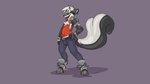 Rating: s
ID: 2591414
Date: 2021-01-28 19:56:11 -0500
Status: active
Score: 23
16:9 anthro belt black_body black_fur blue_bottomwear blue_clothing bottomwear chest_tuft clothed clothing countershading digital_media_(artwork) ear_piercing ear_ring electronics eyebrows footwear fully_clothed fur furfragged hair half-closed_eyes hand_on_hip headphones headphones_around_neck looking_at_viewer male mammal marten_skunk mephitid narrowed_eyes open_mouth orange_clothing orange_topwear pants piercing red_tongue ring_piercing shadow shirt shoes simple_background skunk sneakers solo standing tank_top teeth tongue tongue_out topwear tuft white_body white_fur white_hair widescreen post #2591414