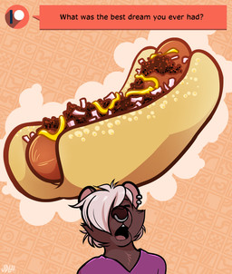 Rating: s
ID: 5543902
Date: 2025-05-02 12:42:52 -0400
Status: active
Score: 5
anthro brown_body brown_fur cheek_tuft chili_dog clothed clothing conditional_dnp cupsofjade dream ear_piercing ear_ring english_text eyes_closed facial_piercing facial_tuft food fur hair hair_over_eye hammock_(cupsofjade) hot_dog male mammal mephitid nose_piercing nose_ring open_mouth patreon piercing question ring_piercing shirt skunk solo text thought_bubble tongue topwear tuft white_hair post #5543902