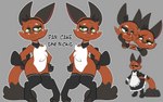 Rating: s
ID: 2840422
Date: 2021-07-21 15:50:31 -0400
Status: active
Score: 39
absurd_res accessory anthro bow_(feature) clone clothed clothing countershading duo english_text generation_8_pokemon hair_accessory hair_ribbon hi_res kitsunekotaro legwear looking_at_viewer maid_uniform male model_sheet nickit nintendo pancake_the_nickit pokemon pokemon_(species) ribbons stockings text uniform post #2840422
