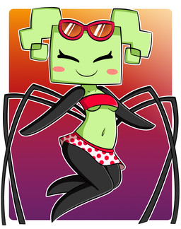 Rating: s
ID: 5773395
Date: 2025-08-12 02:52:11 -0400
Status: pending
Score: 1
2023 absurd_res arachnid arthropod black_arms black_legs blush blush_stickers border bottomwear breasts clothed clothed_female clothed_humanoid clothing collarbone digital_media_(artwork) dreameclipsewolf eyelashes eyes_closed eyewear eyewear_on_head featureless_hands featureless_legs female female_humanoid gradient_background green_body green_breasts green_hair green_skin hair hi_res humanoid mario_bros mimi_(paper_mario) navel nintendo not_furry outline paper_mario pattern_bottomwear pattern_clothing pattern_swimwear pigtails pink_blush red_clothing red_eyewear red_sunglasses red_topwear shaded simple_background small_breasts smile solo spider spots spotted_bottomwear spotted_clothing spotted_swimwear square_(anatomy) sunglasses sunglasses_on_head swimwear topwear under_boob white_border white_bottomwear white_clothing white_outline post #5773395