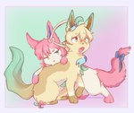 Rating: s
ID: 5065690
Date: 2024-09-21 20:42:23 -0400
Status: active
Score: 38
2024 3_fingers 3_toes amber_eyes ambiguous_gender bite bow_ribbon brown_body brown_fur cute_fangs duo eeveelution fangs feet feral fingers fur generation_4_pokemon generation_6_pokemon heterochromia hi_res isabel_(sylveon) leafeon male marian_(leafeon) nintendo open_mouth paws pink_body pink_fur pink_nose playing pokemon pokemon_(species) renomeray shoulder_bite simple_background sitting sylveon tan_body tan_fur teeth toes tongue white_body white_fur post #5065690