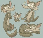 Rating: s
ID: 3790053
Date: 2023-01-03 21:09:25 -0500
Status: active
Score: 7
anthro black_eyes black_nose bone brown_body brown_eyebrows brown_fur canid canine canis chewing clenched_teeth cross-eyed derp_eyes eating eyebrows fangs feral fluffy fluffy_tail food freckles fur golden_jackal grey_background half-closed_eyes happy head_tuft holding_object jackal licking long_ears long_snout long_tail lying male mammal mowgli's_brothers_(1976) multicolored_body multicolored_fur narrowed_eyes nude on_front pawpads pink_ears pink_pawpads presidentpoppy pupils relaxing resting scared sharp_teeth signature simple_background sitting smile snout solo surprise surprised_expression surprised_face surprised_look tabaqui tail teeth the_jungle_book thick_eyebrows tongue tongue_out tuft white_body white_fur post #3790053
