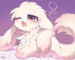 Rating: s
ID: 5043015
Date: 2024-09-11 02:40:29 -0400
Status: active
Score: 25
2024 3_toes 5:4 ambiguous_gender blush colored cute_fangs digital_media_(artwork) eyelashes fangs feet feral floppy_ears fluffy fluffy_ears fluffy_tail full-length_portrait fur head_tuft hi_res inochi_(mekkyaru) kemono lagomorph long_ears looking_at_viewer looking_back looking_back_at_viewer lop_ears lying mammal mekkyaru monotone_body monotone_fur monotone_tail neck_tuft on_side one_eye_closed open_mouth paws pink_eyes portrait pupils purple_background shaded signature simple_background solo tail teeth tired toes tuft white_body white_ears white_fur white_tail yawn post #5043015