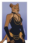 Rating: s
ID: 5046839
Date: 2024-09-12 22:52:24 -0400
Status: active
Score: 153
2:3 anthro armwear bottomwear breasts cleavage clothed clothing deskmaniac digital_media_(artwork) disney dress felid female fingers fur hi_res hollow_hip_backless_chain_dress lion looking_at_viewer mammal mature_anthro mature_female pantherine sarabi_(the_lion_king) simple_background smile solo standing tail the_lion_king topwear post #5046839
