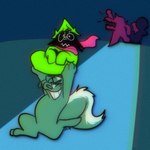 Rating: s
ID: 4905721
Date: 2024-07-08 14:57:28 -0400
Status: active
Score: 23
1:1 air_freshener anthro bovid caprine clothed clothing deltarune dr_angel eyes_closed eyewear glasses group happy human joyful kris_(deltarune) lifting_partner little_trees male mammal mephitid nervous ralsei reptile scalie skunk sprinting spruce_(skunkario) stealing susie_(deltarune) undertale_(series) post #4905721