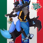 Rating: s
ID: 2378957
Date: 2020-08-21 01:12:07 -0400
Status: active
Score: 14
1:1 ambysweetdragon anthro black_hair black_nose blue_body blue_eyes blue_fur bottomwear brother_(lore) brothers_(lore) canid canine canis clothing duo france fur hair hi_res male male/male mammal mexico multicolored_body multicolored_fur pants parcoli paws sibling_(lore) smile vicente_(romeodog) white_body white_fur wolf yellow_eyes post #2378957