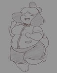 Rating: s
ID: 5666479
Date: 2025-06-25 09:16:26 -0400
Status: pending
Score: 8
2025 animal_crossing anthro belly big_breasts blush blush_stickers bottomwear breasts button_(fastener) canid canine canis cardigan clothing curvy_figure dancing dipstick_tail domestic_dog eyes_closed female floppy_ears hair happy hi_res isabelle_(animal_crossing) mammal markings monochrome nintendo oofmasterxd open_mouth overweight overweight_anthro overweight_female pencil_skirt ponytail ribbon_tie shih_tzu simple_background skirt small_tail smile solo tail tail_markings thick_thighs tight_clothing toy_dog voluptuous wide_hips post #5666479