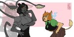 Rating: s
ID: 2707015
Date: 2021-04-21 11:04:41 -0400
Status: active
Score: 28
2:1 4_arms anthro arm_tuft bigmsaxon black_body black_bottomwear black_clothing black_ears black_fur black_hair black_topwear black_vest blink_dog bottomwear breasts brown_bottomwear brown_clothing brown_skirt cilia clothed clothing crossed_arms displacer_beast dungeons_and_dragons duo elbow_tuft felid female fur fur_tuft green_clothing green_topwear grey_body grey_clothing grey_fur grey_tail grey_topwear hair hasbro hi_res humanoid_face leaning leaning_forward looking_at_another mammal monotone_body monotone_bottomwear monotone_clothing monotone_fur monotone_skirt monotone_tail multi_arm multi_limb skirt tail tail_tuft tail_under_skirt tendrils tentacle_cilia tentacles topwear tuft vest wizards_of_the_coast post #2707015