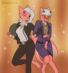 Rating: s
ID: 5196141
Date: 2024-11-21 07:10:01 -0500
Status: active
Score: 8
abstract_background anthro changing_clothing clothing dungeons_and_dragons duo fate_(kamikas) female formal_wear fur furred_kobold furred_scalie grey_hair hair hasbro horn inura karma_(kamikas) kobold lunarium orange_body scalie sibling_(lore) tail twins_(lore) wizards_of_the_coast yellow_eyes post #5196141