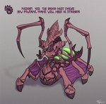 Rating: s
ID: 5037685
Date: 2024-09-08 15:46:57 -0400
Status: active
Score: 49
ambiguous_gender blizzard_entertainment english_text exoskeleton female_(lore) glowing glowing_eyes green_eyes hexapod hi_res membrane_(anatomy) solo starcraft taur text toby_art zerg zerg_queen_(starcraft) post #5037685
