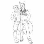 Rating: s
ID: 220857
Date: 2012-06-12 22:37:15 -0400
Status: active
Score: -1
1:1 4_toes 5_fingers anthro badger barefoot biped black_and_white bottomwear canid canine chain choke_chain claws clothing digital_drawing_(artwork) digital_media_(artwork) duo ear_piercing feet fingers fox fur hair hand_in_pocket hi_res humanoid_hands line_art looking_at_viewer male mammal monochrome mustelid musteline navel nipple_piercing nipples pants piercing pockets short_hair shorts simple_background smile tail thestory toes white_background post #220857