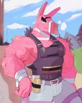 Rating: s
ID: 5392126
Date: 2025-02-23 07:14:18 -0500
Status: active
Score: 29
2025 4:5 absurd_res alternate_version_at_paywall animate_inanimate anthro bandage belt biceps big_muscles bottomwear bulletproof_vest camelid clothed clothing cloud day denim denim_bottomwear denim_clothing detailed_background epic_games eye_patch eyebrows eyewear face_wraps fortnite frown fungirussy fur grass hi_res jeans living_pinata llama looking_at_viewer lt._john_llama male mammal mountain muscular muscular_anthro muscular_male outside pants pecs pinata plant power_lines sky solo standing thick_arms topwear tree tuft vein vest wool_(fur) wraps wrist_wraps post #5392126