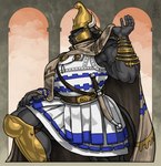 Rating: s
ID: 5191036
Date: 2024-11-18 21:44:21 -0500
Status: active
Score: 55
anthro armor big_muscles black_body black_fur black_hair blue_eyes bovid bovine clothed clothing dagger digit_ring eleutheria_avarta european_mythology female finger_ring fully_clothed fur gold_(metal) gold_jewelry greek_mythology hair headgear helmet hi_res horn humanoid_hands jewelry looking_at_viewer mammal melee_weapon minotaur muscular muscular_anthro muscular_female mythology roman_clothing ser_halo solo vein veiny_muscles weapon post #5191036