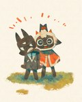 Rating: s
ID: 5360677
Date: 2025-02-08 23:29:37 -0500
Status: active
Score: 34
2024 3_eyes 4:5 absurd_res ambiguous_gender angry anthro barefoot black_body black_fur bovid cape caprine clenched_teeth clothing collar crown cult_of_the_lamb domestic_cat duo feet felid feline felis fingers fur gogipie grass hand_on_shoulder happy headgear heart_collar hi_res horizontal_pupils horn lamb_(cult_of_the_lamb) looking_at_another looking_at_viewer male mammal massive_monster_(studio) multi_eye narinder open_mouth plant pupils red_cape red_clothing sheep teeth white_body white_fur white_wool wool_(fur) post #5360677