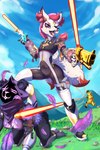 Rating: s
ID: 5625666
Date: 2025-06-07 00:28:27 -0400
Status: pending
Score: 44
2:3 absurd_res bear canid canine clothed clothing dominant dominant_female epic_games fangs female fortnite fox fur hi_res kimiko_five-tails mammal open_mouth peely raven_team_leader teeth white_body white_fur post #5625666