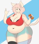 Rating: s
ID: 5038388
Date: 2024-09-08 22:06:56 -0400
Status: active
Score: 27
2023 5_fingers :3 abstract_background anthro artist_name back_rolls belly belly_overhang beverage beverage_can big_belly big_breasts black_bra black_clothing black_legwear black_stockings black_underwear bottomwear bra bra_peek breasts can capri_(doxxyl) claws cleavage closed_smile clothed clothing container crop_top deep_navel digital_media_(artwork) dolphin_shorts domestic_cat eyelashes felid feline felis female finger_claws fingers glockpotato hair hi_res holding_beverage holding_can holding_container holding_object huge_breasts huge_hips huge_thighs inner_ear_fluff legwear mammal mouth_closed navel obese overweight overweight_anthro overweight_female pink_hair portrait prosthetic prosthetic_leg prosthetic_limb pupils red_clothing red_crop_top red_eyes red_shirt red_topwear shaded shirt shorts smile soft_shading solo stockings tail teal_bottomwear teal_clothing teal_shorts text thick_thighs three-quarter_portrait three-quarter_view topwear tuft underwear white_seam_shorts wide_hips post #5038388