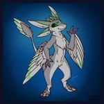 Rating: s
ID: 5008746
Date: 2024-08-25 07:30:46 -0400
Status: active
Score: 36
1:1 3_fingers 4_ears 4_toes anthro ardeo avali avian blue_background blue_border border claws declawed feather_hair feathered_skirt feathered_wings feathers feet fingers fluffy fluffy_chest green_body green_eyes green_feathers green_sclera grey_body grey_claws grey_feathers grey_scutes grey_tail grey_wings hi_res kalakian kalakian_(artist) male male_(lore) male_anthro multi_ear nude nude_anthro nude_male pawpads pseudo_hair purple_pawpads scuted_feet scuted_hands scutes simple_background solo tail tail_fan tail_feathers third-party_edit toes winged_arms wings post #5008746