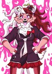 Rating: s
ID: 5044732
Date: 2024-09-11 22:16:40 -0400
Status: active
Score: 14
2020 3_fingers abstract_background anthro bangs barbell_piercing blush bottomwear bow_tie bra breasts brown_body brown_fur brown_hair canid chest_tuft circular_barbell_piercing clothing colored danganronpa ear_piercing eyelashes facial_piercing facial_tuft fangs female fingers front_view fur gauged_ear hair hands_on_hips head_sprout heart_symbol hi_res inner_ear_fluff junko_enoshima lace_bra long_hair looking_at_viewer mammal messy_hair microskirt miniskirt multicolored_body multicolored_fur multicolored_hair mutedlavender necktie nose_piercing nose_ring piercing pink_background plant_on_head portrait purple_eyes ring_piercing school_uniform septum_circular_barbell septum_piercing shaded simple_background skirt solo spike_chunsoft sprout_(plant) tail tan_body tan_fur teeth three-quarter_portrait tongue tongue_out triangular_ears tuft two_tone_hair underwear uniform white_background white_body white_fur white_hair post #5044732