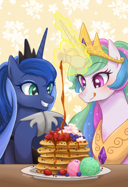 2017 absurd_res blue_eyes blush buryooooo crown duo equine female feral food friendship_is_magic grin hair hi_res horn jewelry long_hair magic mammal multicolored_hair my_little_pony necklace pancake princess_celestia_(mlp) princess_luna_(mlp) royalty sibling sisters smile tongue tongue_out unicorn
Rating: Safe
Score: 13
User: ConsciousDonkey
Date: July 26, 2017 2017 absurd_res blue_eyes blush buryooooo crown duo equine female feral food friendship_is_magic grin hair hi_res horn jewelry long_hair magic mammal multicolored_hair my_little_pony necklace pancake princess_celestia_(mlp) princess_luna_(mlp) royalty sibling sisters smile tongue tongue_out unicorn
Rating: Safe
Score: 13
User: ConsciousDonkey
Date: July 26, 2017