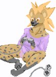 Rating: s
ID: 2969433
Date: 2021-10-10 19:23:00 -0400
Status: active
Score: 10
2021 ambiguous_gender anthro blonde_hair clothed clothing conditional_dnp controller deltasomnium digital_media_(artwork) ena_kamilly game_controller gaming hair hyena mammal nintendo nintendo_controller pink_clothing pink_underwear pixel_(artwork) playing_video_game purple_clothing purple_sweater purple_topwear snes_controller solo spotted_hyena super_nintendo sweater topwear underwear post #2969433