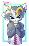 Rating: s
ID: 5547093
Date: 2025-05-03 20:46:10 -0400
Status: active
Score: 7
!dodn 4_ears 9:14 :3 >_< absurd_res antennae_(anatomy) anthro aquatic_gastropod black_body black_fur black_hair blue_body curly_hair erro_(!dodn) eyes_closed female fluffy fur fur_tuft gastropod hair hi_res marine markings mollusk multi_ear navel sea_snail short_hair smile snail solo tongue tongue_out tuft x3 yellow_antennae post #5547093