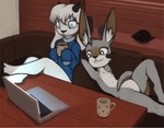 Rating: s
ID: 2790607
Date: 2021-06-18 12:24:11 -0400
Status: active
Score: 45
bovid caprine computer duo electronics goat hi_res laptop made_in_abyss male mammal marsminer narehate repent post #2790607