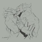 Rating: s
ID: 4548068
Date: 2024-01-21 01:37:38 -0500
Status: active
Score: 83
1:1 2022 absurd_res anthro arm_tuft armor biped blush charr chest_tuft claws clothing duo elbow_tuft eyes_closed fangs felid finger_claws gauntlets gloves guild_wars hand_on_another's_back hand_on_another's_chest handwear hi_res horn hug kissing kugo_(hakawne) male male/male mammal no_swift rytlock_brimstone sharp_teeth spot_color teeth tuft wrist_grab post #4548068