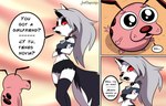 Rating: s
ID: 5565927
Date: 2025-05-12 00:27:50 -0400
Status: active
Score: 192
2025 absurd_res anthro big_eyes black_body black_eyelids black_eyes black_fur black_nose black_text bottomwear canid canid_demon canine canis cartoon_network claws clothing collar colored comic comic_panel courage_the_cowardly_dog courage_the_cowardly_dog_(character) crop_top crossed_arms demon dialogue domestic_dog duo ellipsis english_description english_text eyebrows eyeliner female finger_claws fingerless_gloves fur gloves gradient_background grey_body grey_fur grey_tail handwear hellhound helluva_boss hi_res javisuzumiya larger_female legwear long_tail loona_(helluva_boss) makeup male mammal markings midriff miniskirt mythological_canine mythological_creature mythology norbit_(film) open_mouth pink_body pink_fur pink_tail red_sclera shirt signature simple_background size_difference skirt smaller_male spanish_text speech_bubble spiked_collar spikes spots spotted_body spotted_fur standing tail teeth text thigh_highs topwear white_eyes post #5565927