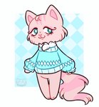 Rating: s
ID: 5575217
Date: 2025-05-15 21:04:35 -0400
Status: active
Score: 7
:3 animal_crossing anthro clothing domestic_cat eyelashes felid feline felis female fluffy fluffy_tail fur hasbro hi_res littlest_pet_shop lps_460 mammal nintendo nullkunstt paws persian_cat pink_body pink_fur smile solo standing sweater tabby_cat tail toony topwear post #5575217