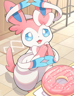 Rating: s
ID: 5720592
Date: 2025-07-20 02:55:06 -0400
Status: active
Score: 117
2025 absurd_res ambiguous_gender begging begging_pose blue_eyes bodily_fluids cute_fangs daww dessert digital_media_(artwork) doughnut drooling eeveelution fangs feral food fur generation_6_pokemon hi_res komanyachi mammal nintendo open_mouth pastry paws pink_body pink_fur pokemon pokemon_(species) pose quadruped ribbons_(anatomy) saliva solo sylveon tail teeth white_body white_fur post #5720592