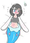 Rating: s
ID: 5604166
Date: 2025-05-28 09:57:06 -0400
Status: active
Score: 20
absurd_res anthro bed bed_sheet bedding black_bra black_clothing black_sports_bra black_underwear blue_body blue_eyes blue_skin blush bra clothing fangs female fin furniture generation_7_pokemon grey_eyes grey_hair hair hi_res human mammal mid_transformation mouth_closed nintendo on_bed pink_nose pokemon pokemon_(species) pokemon_transformation primarina selene_(pokemon) smile solo species_transformation sports_bra ssd_ng teary_eyes teeth transformation underwear post #5604166