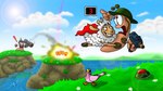 Rating: s
ID: 5592143
Date: 2025-05-23 03:59:48 -0400
Status: pending
Score: -1
4_fingers ambiguous_gender angry armor artemych2010 avian bird blue_sky bovid cape caprine clothing cloud columbid combat_helmet day digital_drawing_(artwork) digital_media_(artwork) explosion explosive_mines explosives feathers feral fingers floating_hands flying fur gesture grass group gun half-closed_eyes hand_gesture headgear helmet holding_another holding_object holding_ranged_weapon holding_weapon lens_flare limbless looking_at_another mammal missile narrowed_eyes noseless not_furry_focus onomatopoeia open_mouth outside pickelhaube pigeon pink_body pink_feathers plant pointing ranged_weapon red_cape red_clothing rocket_launcher shaded sheep sky soft_shading sound_effects submachine_gun text toony toothy_grin uzi water weapon white_body white_fur worm worm_(worms) worms_(series) post #5592143