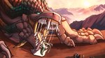 Rating: s
ID: 5653627
Date: 2025-06-19 14:27:26 -0400
Status: active
Score: 4
ambiguous_gender blue_eyes blue_horn blue_tongue bodily_fluids day dragon feral group hi_res horn human kardinaluz mammal mouth_shot multicolored_tongue mythological_creature mythological_scalie mythology open_mouth orange_tongue outside saliva saliva_string scales scalie sharp_teeth size_difference solo_focus tan_body tan_scales teeth tongue two_tone_tongue white_body white_scales yellow_horn post #5653627