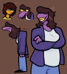 Rating: s
ID: 5628093
Date: 2025-06-08 04:09:49 -0400
Status: active
Score: 29
2025 anthro blue_bottomwear blue_clothing blue_pants bottomwear brown_hair clothing deltarune dinosaur duo ellipsis female fingers hair hi_res human kris_(deltarune) male mammal ncs pants prehistoric_species purple_body purple_clothing purple_skin reptile scalie susie_(deltarune) teeth topwear undertale_(series) white_clothing white_topwear yellow_sclera post #5628093