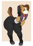 Rating: s
ID: 5544344
Date: 2025-05-02 17:17:01 -0400
Status: active
Score: 75
absurd_res anthro ass_up bent_over big_butt boots bottomwear butt canid canine canis clothed clothing cosplay costume digital_media_(artwork) domestic_dog footwear fur gloves hair handwear herding_dog hi_res kerchief legwear male mammal neckwear nintendo pants pastoral_dog raised_tail scott_(corgipudding) shirt shoes simple_background smile solo star_fox tail teeth thick_thighs thighs_together topwear usnarbit vest welsh_corgi wide_hips post #5544344