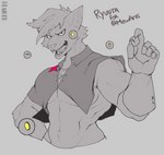 Rating: s
ID: 3097949
Date: 2021-12-30 17:24:30 -0500
Status: active
Score: 14
absurd_res anthro artist_name biceps claws clothing diamonds_(suit) eyelashes fangs gloves greyscale half-length_portrait handwear hi_res holding_object looking_at_viewer male mew_arts monochrome muscular muscular_male pink_eyes portrait ryuuta_dreevant_(mew_arts) signature solo sphere star_symbol suit_symbol taigerarts teeth text tongue whiskers post #3097949