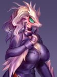 Rating: s
ID: 5646593
Date: 2025-06-16 15:50:00 -0400
Status: pending
Score: 21
2025 4_fingers absurd_res anthro anthrofied arm_tuft belt big_breasts blue_eyes blush blush_lines breasts button_(fastener) cleavage clothed clothed_anthro clothed_female clothing collared_shirt d685ab7f digital_media_(artwork) digital_painting_(artwork) dress_shirt eyelashes fan_character fangs female fingers fur generation_5_pokemon grey_background grey_clothing grey_shirt grey_topwear head_tuft hi_res huge_breasts legendary_pokemon lenien_avelante looking_at_viewer neck_band nintendo painting_(artwork) pink_tongue pokemon pokemon_(species) portrait raised_arm raised_finger reshiram shirt shush simple_background smile smiling_at_viewer solo teeth three-quarter_portrait tongue tongue_out topwear tuft white_body white_breasts white_fur post #5646593