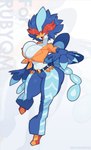 Rating: s
ID: 5443933
Date: 2025-03-19 16:06:37 -0400
Status: active
Score: 66
2024 anthro avian beak belt belt_accessory big_breasts bird blue_body blue_eyes blue_feathers bottomwear breasts cleavage clothed clothing dancing doodledox eyebrows feather_hair feathered_crest feathers female footwear full-length_portrait generation_9_pokemon head_crest hi_res jewelry midriff navel nintendo non-mammal_breasts on_one_leg open_beak open_mouth pants pattern_clothing pokeball pokeball_clothing pokemon pokemon_(species) pokemorph portrait pseudo_hair quaquaval raised_leg shirt shoes signature simple_background small_waist solo standing striped_clothing stripes tail tail_feathers thick_eyebrows thick_thighs tied_shirt topwear wide_hips winged_arms wings yellow_beak post #5443933