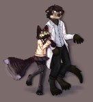 Rating: s
ID: 5320414
Date: 2025-01-20 19:31:05 -0500
Status: active
Score: 46
adolescent adult_on_adolescent adult_on_young age_difference alternate_species anthro arm_grab black_body black_fur black_hair brown_body brown_fur canid canine claws clothing coat dipstick_tail duo facial_hair feet female finger_claws fox fur green_hair hair hesitant hi_res hugging_arm lab_coat legwear male male/female mammal markings melanistic membrane_(anatomy) mustelid older_male otter red_fox sea_otter stockings tail tail_markings tail_motion tailwag toe_claws toes tongue tongue_out topwear toxoplasmosis_(toxoplasmatinae) true_fox webbed_feet white_tail_tip young young_anthro young_female younger_female post #5320414