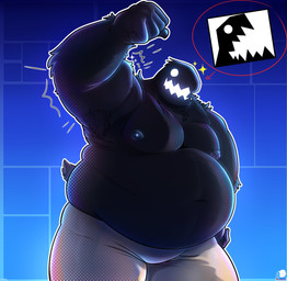 Rating: s
ID: 5082988
Date: 2024-09-29 19:06:28 -0400
Status: active
Score: 30
2024 anthro biped black_body black_fur fur geometry_dash hi_res looking_at_viewer male monster monster_(geometry_dash) moobs overweight overweight_anthro overweight_male robloxfan75000 robtopgames shirtless_anthro shirtless_male solo white_eyes post #5082988