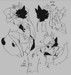 Rating: s
ID: 5574920
Date: 2025-05-15 18:57:32 -0400
Status: active
Score: 15
2025 4_fingers aak_(arknights) ambiguous_gender anthro arknights barefoot black_body black_fur blush bottomwear canon_x_oc clothed clothed_anthro clothed_male clothing clothing_lift digital_drawing_(artwork) digital_media_(artwork) domestic_cat duo english_text exclamation_point eye_piercing eyebrows eyes_closed feet felid feline felis fingers fluffy fluffy_tail fur greyscale hair hi_res hug hugging_another hugging_from_behind hypergryph inner_ear_fluff line_art male male_anthro mammal monochrome navel noir_(noirzvault) noirzvault nonbinary_(lore) pawpads paws pillow shirt shirt_lift shorts studio_montagne t-shirt tail text toes topwear tuft wide_eyed post #5574920