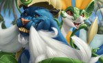 Rating: s
ID: 5568285
Date: 2025-05-12 23:40:38 -0400
Status: active
Score: 1
ambiguous_gender armor beach beard blue_body blue_fur duo facial_hair feral fur generation_5_pokemon green_body green_scales leaf light mammal mathew-b meme mustelid nintendo otter plant pogchamp pokemon pokemon_(species) red_eyes reptile samurott scales scalie serperior sky smile snake sunlight tree post #5568285