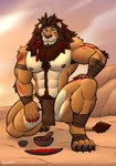 Rating: s
ID: 5647403
Date: 2025-06-16 22:30:15 -0400
Status: active
Score: 4
2025 4_toes 5_fingers abs ankle_wraps anthro arm_on_leg arm_tuft arm_wraps armband biceps big_muscles biped black_claws blue_eyes body_hair bodypaint bottomwear bowl braided_mane broad_shoulders brown_nipples brown_nose calf_muscles casey-damore cheek_tuft chest_tuft chin_tuft claws clothed clothing cloud container countershade_torso countershading crotch_tuft day desert digitigrade ear_piercing ear_ring elbow_tuft facial_hair facial_tuft feet felid finger_claws fingers foot_wraps forearm_muscles fur fur_paint goatee gold_ear_piercing gold_ear_ring hand_on_leg hand_tools happy_trail head_tuft hi_res highlights_(coloring) hill kneeling lion lion_mane loincloth looking_at_viewer male mammal mane markings multicolored_body multicolored_fur muscular muscular_anthro muscular_male nipples outside paint paint_on_arms paint_on_hand pantherine paws pecs piercing pubes quads red_highlights red_markings ring_piercing shaded signature sky smile snout soft_shading solo tail tail_tuft toe_claws toes topless tribal tribal_paint triceps tuft two_tone_body two_tone_fur vezan_(teebs13) warm_colors warpaint whispers wraps post #5647403