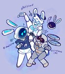 Rating: s
ID: 5599600
Date: 2025-05-26 11:27:55 -0400
Status: active
Score: 4
2023 5_fingers alternate_universe annoyed anthro artist_name beep-0 bent_leg black_sclera blue_background blue_bow_tie blue_clothing blue_eyebrows blue_eyes blue_eyewear blue_glasses blue_hoodie blue_inner_ear blue_pawpads blue_teeth blue_topwear bow_tie clothed clothed_anthro clothed_male clothing confusion critterzone13 crossover digital_drawing_(artwork) digital_media_(artwork) english_description exclamation_point eyebrows eyewear featureless_feet feet fingers flat_colors floating_ears floating_hands glasses grey_body grey_bow_tie grey_fingers group hair happy hi_res hoodie hybrid lagomorph larger_anthro larger_male leaning_on_another long_ears looking_at_another machine male male_anthro mammal mario_bros mario_plus_rabbids_kingdom_battle metallic_body mouthless nintendo noseless one_eye_closed open_mouth open_smile orange_eyes pawpads question_mark rabbid raving_rabbids rayman_(series) robot robot_anthro screen screen_face simple_background size_difference smaller_male smile standing straight_legs teeth text tooth_gap topwear ubisoft white_body white_hair post #5599600