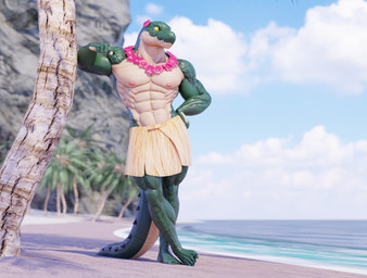 Rating: s
ID: 5671399
Date: 2025-06-27 15:16:32 -0400
Status: active
Score: 21
abs anthro arm_support barefoot beach biceps big_muscles bottomwear cliff clothed clothing connivingrat crocodilian feet flower flower_accessory flower_necklace flower_on_head fret green_body green_scales hamstrings helm_(connivingrat) hi_res hula hula_dancer jewelry leaning leaning_on_elbow lei male muscular muscular_anthro muscular_male navel necklace nipples non-mammal_nipples obliques palm_tree pecs pink_nipples plant plantigrade pupils quads reptile rock_formation scales scalie sea seaside shoreline skirt slit_pupils solo standing tail teeth thicket topless topless_anthro topless_male tree triceps ventral_scales water yellow_sclera yellow_underbelly post #5671399