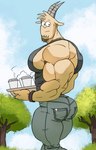 Rating: s
ID: 2599727
Date: 2021-02-03 19:22:01 -0500
Status: active
Score: 45
2_horns anthro armpit_hair biceps big_butt big_muscles big_pecs body_hair bottomwear bovid bracelet butt caprine cartoon_network clothed clothing coffee_cup container cup digital_media_(artwork) ear_piercing facial_hair fur goat goatee hi_res holding_coffee_cup holding_container holding_cup holding_object horn huge_muscles jewelry looking_at_viewer male male_anthro mammal muscular muscular_anthro muscular_male pants pecs piercing regular_show remert shirt solo tank_top thick_thighs thomas_(regular_show) tight_clothing topwear post #2599727