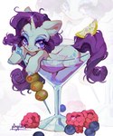 Rating: s
ID: 5625918
Date: 2025-06-07 03:24:54 -0400
Status: active
Score: 16
1_horn alcohol beverage blue_eyes blue_eyeshadow blue_hooves blueberry_(fruit) cocktail cocktail_glass container cup cutie_mark digital_media_(artwork) digital_painting_(artwork) drinking_glass equid equine eyeshadow female feral food friendship_is_magic fruit fur glass glass_container glass_cup hair halftone hasbro hi_res hooves horn lemon long_hair makeup mammal martini my_little_pony mythological_creature mythological_equine mythology olive_(fruit) p0nyplanet painting_(artwork) partially_submerged plant purple_hair purple_tail rarity_(mlp) raspberry simple_background solo sparkles tail unicorn watermark white_background white_body white_fur zoom_layer post #5625918